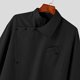 thumbnail image 4 of Ceisia Men Solid Color Long Sleeve Stand Up Collar Button Casual Gift Daily Outdoor Fashion Hoodie Top, 4 of 7