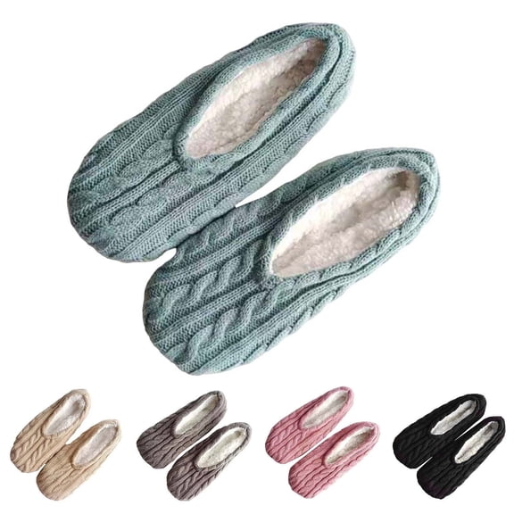 Xunmmm Slipper Socks For Women Cozy Winter Warm House Slipper Socks With Non Slip Bottoms Design Lounge Socks For Indoor Daily Wear