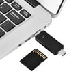 thumbnail image 1 of Type-c 3 In 1 Type C + Micro USb   USB Port OTG Memory Card Reader For Memory  Small Memory  Storage Card, 1 of 4