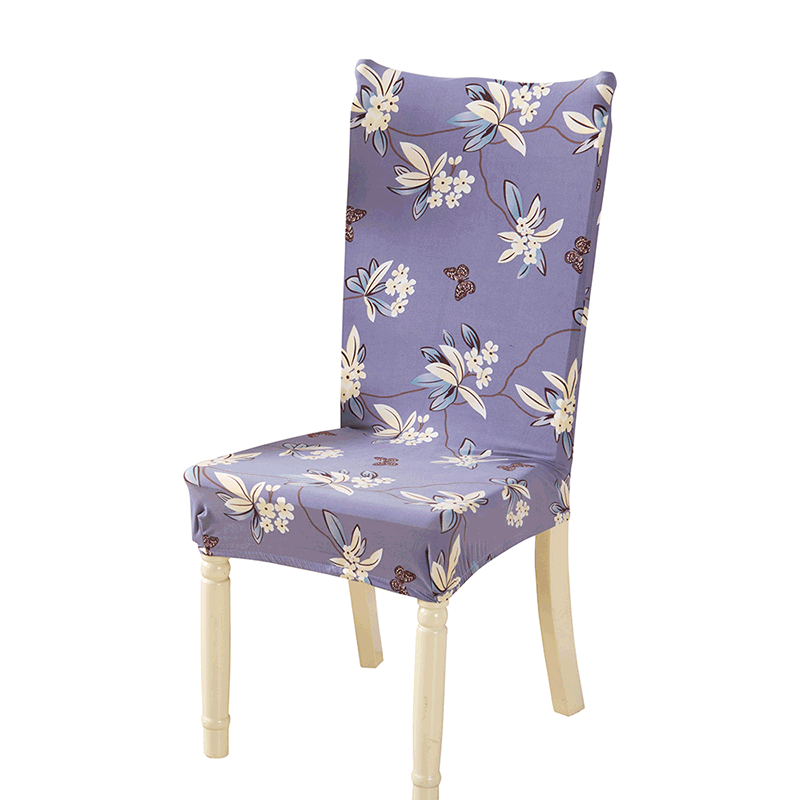 Rosnek Chair Covers for Dining Room with Printed Patterns, Easy Slipon