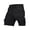 Black, variant on Men's Pull-On Utility Cargo Short Solid Color Fashion Travel Short Pants Breathable Knee Length Shorts 2026 Summer Casual Camouflage Hunting Shorts with Multi Pockets,XXXXL
