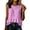 Purple, variant on SwiftWear Women's Cute Tank Top Tiered Ruffle Hem Casual Cotton Linen Blend Summer Flowy Peplum Tops