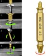 thumbnail image 4 of 6Pcs Damaged Screw Extractor Drill Bits Tool Set Broken Screw Remover Drill Bits Tools, 4 of 5