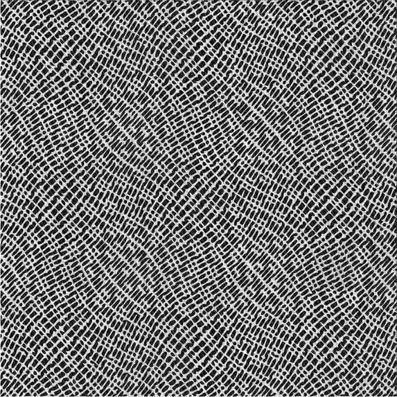 Ahgly Company Indoor Square Patterned Mid Gray Novelty Area Rugs, 4' Square