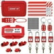 thumbnail image 1 of LotoKit de 35 Piezas, Kit Eléctrico Portátil de Bloqueo y Etiquetado para Dispositivos de Bloqueo Industriales, Kit de Candado Profesional, 1 of 5