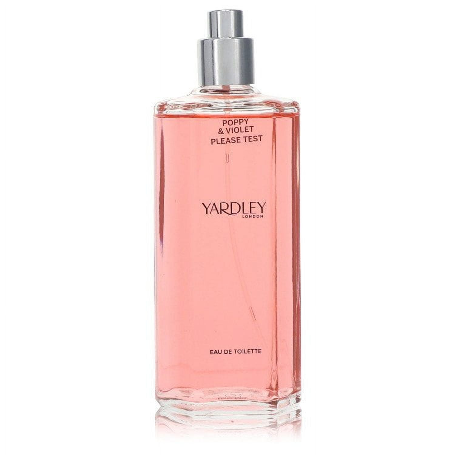 Yardley Poppy & Violet Eau De Toilette Spray (Tester) By Yardley London - 4.2 oz Yardley Poppy & Violet Eau De Toilette Spray (Tester) By Yardley London - 4.2 oz