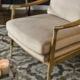 thumbnail image 2 of Modway Langford Performance Velvet Accent Armchair in Almond Walnut, 2 of 9