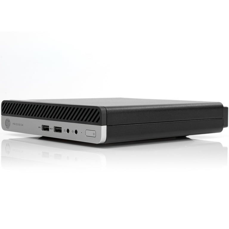HP ProDesk 400 G4 Mini PC, Intel Core i5-8500T Upto 3.5GHz, 16GB RAM, 2TB NVMe SSD, DisplayPort, Wi-Fi, Bluetooth, Windows 10 Pro HP ProDesk 400 G4 Mini PC, Intel Core i5-8500T Upto 3.5GHz, 16GB RAM, 2TB NVMe SSD, DisplayPort, Wi-Fi, Bluetooth, Windows 10 Pro