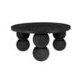 thumbnail image 2 of Dani Round Desk Large in Black, 2 of 2