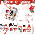 thumbnail image 2 of Tablón de anuncios Spiareal con forma de muñeco de nieve, 21 m x 7,6 cm, 2 of 7