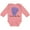Mauve, variant on Inktastic I Love my Tia Elephant Purple Boys or Girls Long Sleeve Baby Bodysuit
