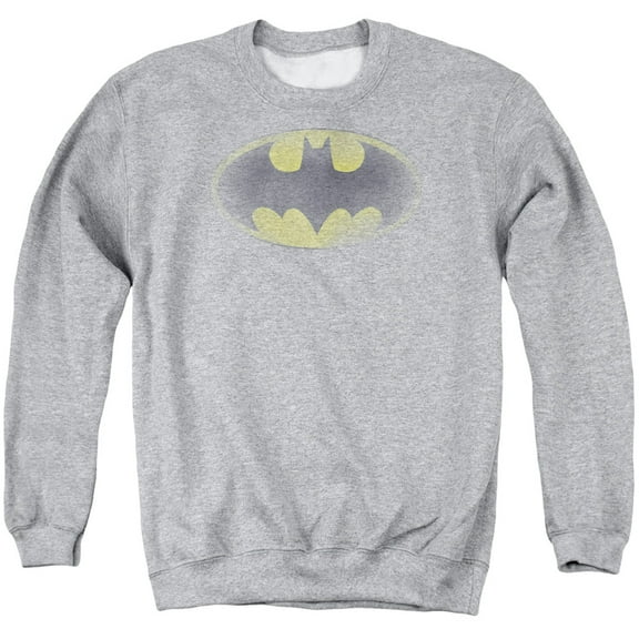 Batman - Faded Logo - Crewneck Sweatshirt - Large