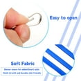 thumbnail image 5 of Lanyards for Badges ID Lanyard Flat Lanyard Bulk Lanyards with Badge Clip Swivel Hook 50 Pcs Blue, 5 of 6