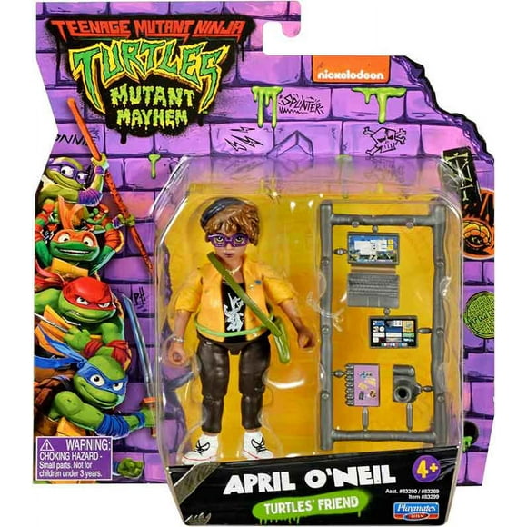 Mutant Teenage Ninja Turtles 5 Pouces Figurine Mutant Chaos - Avril O'Neil
