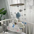 thumbnail image 3 of Adorno colgante móvil para cuna de bebé, campanas de viento de adorno de cama de guardería, juguete de decoración de guardería de bosque de cama de cuna móvil para Baby Shower, para Afortunado Sencillez, 3 of 5
