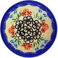 thumbnail image 2 of Polish Pottery 4-inch Bowl (Fanciful Ladybug Theme) Signature UNIKAT Hand Painted in Boleslawiec, Poland + Certificate of Authenticity, 2 of 6