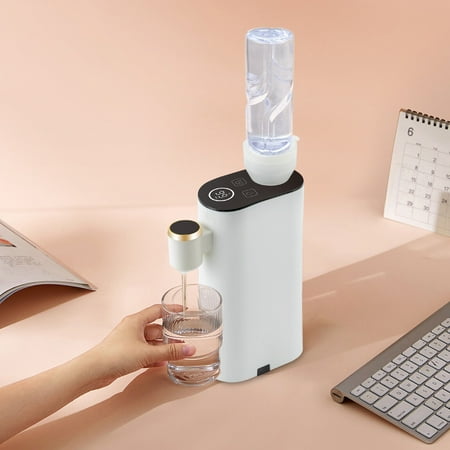 SHZICMY 1200W Mini Instant Hot Mineral Water Dispenser Countertop Drinking Machine 110V 0.21/0.32QT
