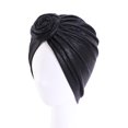 thumbnail image 2 of Coofit Turban pour Femmes Nœud Mode Paillettes Vintage Bonnet Perte de Cheveux, 2 of 10