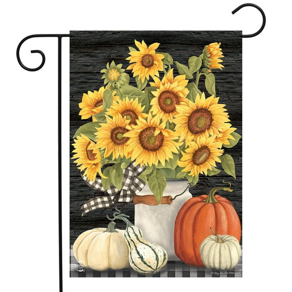 Briarwood Lane Fall's Glory Floral Garden Flag
