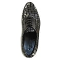 thumbnail image 6 of Men's GENIO Suede Croc Red Leather Sole Shoes Turkey 120371142 Metallic Silver, 6 of 8