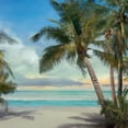 thumbnail image 2 of Calascibetta, Mike 26x26 Black Ornate Wood Framed with Double Matting Museum Art Print Titled - A Found Paradise II, 2 of 4