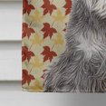 thumbnail image 4 of Carolines Treasures KJ1206CHF Automne Feuilles Schnauzer Drapeau Toile Maison Taille, 4 of 4