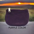 thumbnail image 6 of Cowhide Leather Coin Purse Pouch w Zipper and Key Fob, 6 of 6