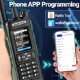 thumbnail image 2 of Radioaficionado Walkie Talkies BAOFENG UV-32 de largo alcance, 10 W, GPS, 2 of 9