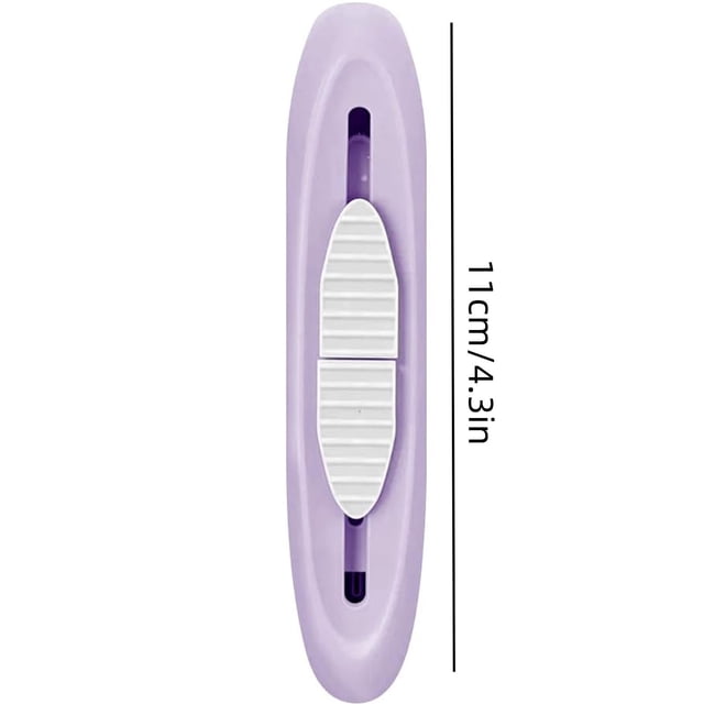 Automatic Needle Threader for Hand Sewing and Seam Removal Tool 2-in-1 Stainless Steel Embroidery Floss Threading Aid