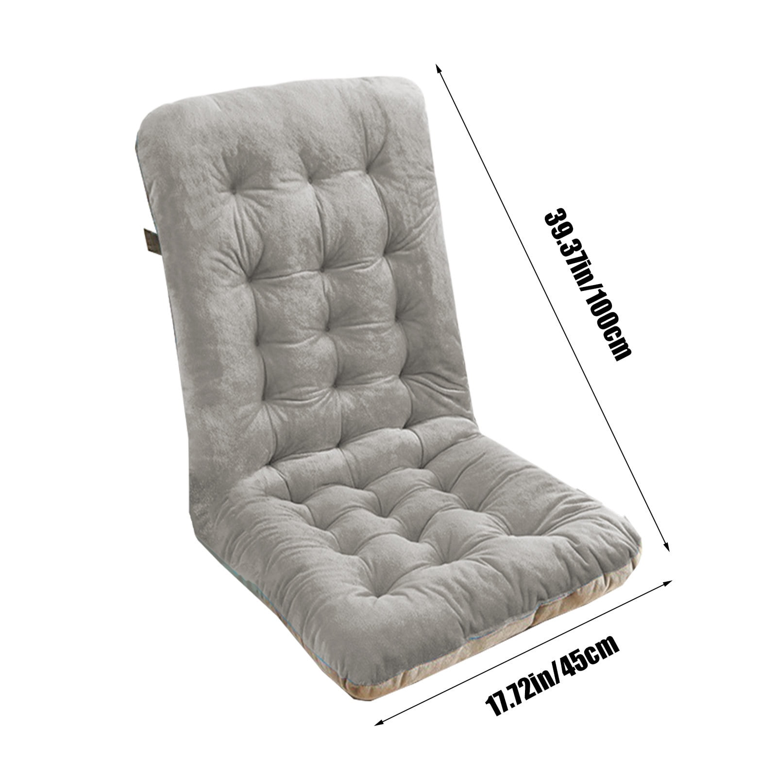 VQPeo Outdoor Chair Cushions - Waterproof Cushions with Ties - Perfect for Patio Furniture - 18x40 Inch Cushion
