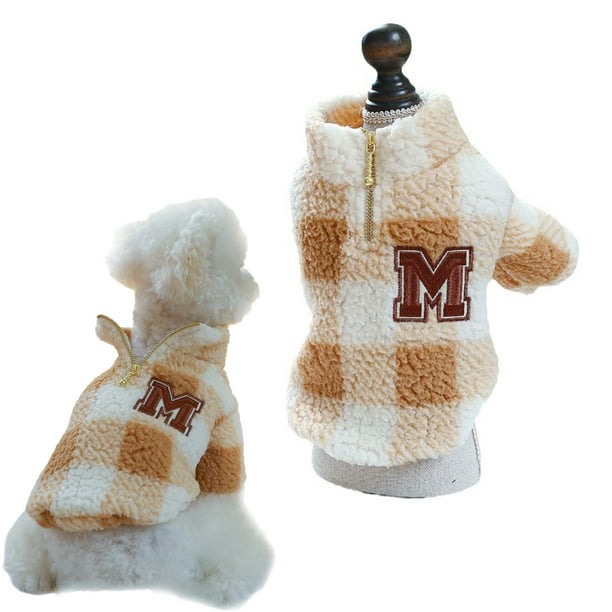 Ropa para cachorros para perros pequeños Sudadera con capucha de invierno para perros Ropa cálida para perros pequeños Abrigo para chihuahua Ropa Disfraz para cachorros y gatos
