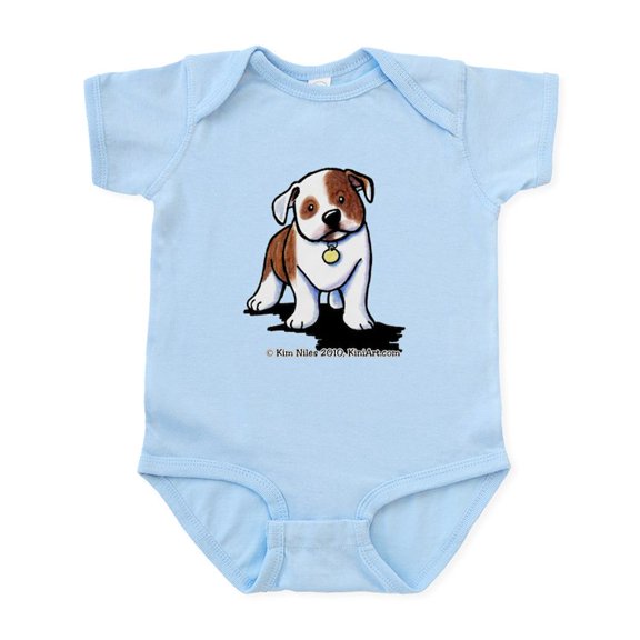 CafePress - Olde English Bulldogge Infant Bodysuit - Baby Light Bodysuit, Size Newborn - 24 Months