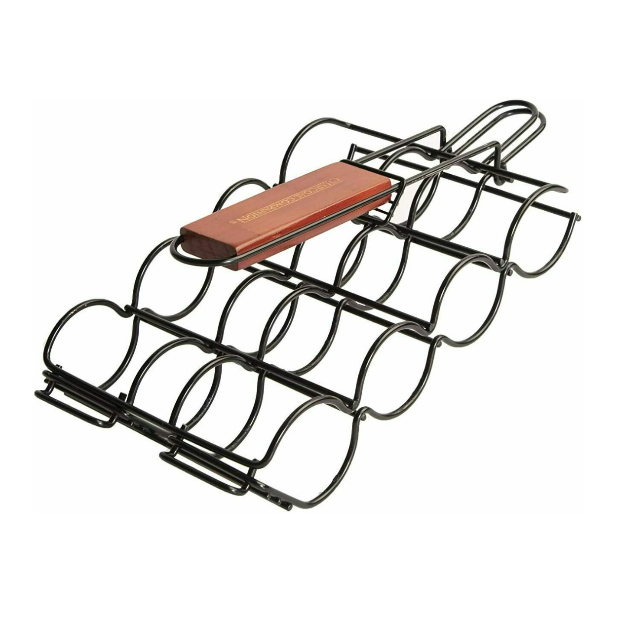 Charcoal Companion NonStick Corn Grilling Basket with Folding Handle