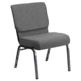 thumbnail image 1 of Bowery Hill Stacking Church Stacking Chair in Gray, 1 of 9