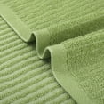 thumbnail image 4 of REGALWOVEN Striped Pattern 2 Pack Hand Towels, Absorbent and Quick Drying Towel for Bathroom Green 13' x 29', 4 of 8
