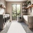 thumbnail image 5 of Beverly Rug Fluffy Modern Ultra Soft Plush Non Slip Easy Shag Indoor Area Rug White 2x7, 5 of 9