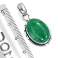 thumbnail image 2 of Natural Kiwi Quartz Women Jewelry 925 Sterling Silver Pendant, 2 of 4