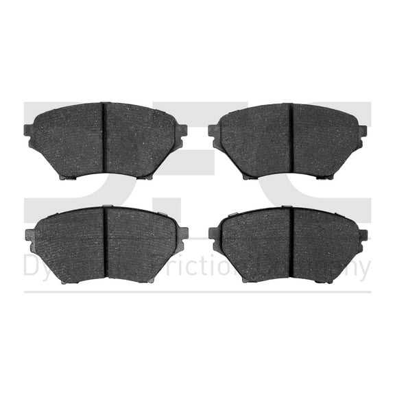 Dynamic Friction Company Active Performance Brake Pads - Low Metallic 1115-0890-00-Front Set For 2001-2005 Mazda Miata