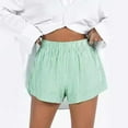 thumbnail image 2 of Fashion Loose Pockets Striped Shorts Women's Clothing, 2 of 6