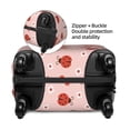 thumbnail image 2 of Kdxio Ladybug With Flower Pattern Luggage Cover for Travel,Elastic and Durable,Fits 18-32 Inch,Anti-Scratch Suitcase Protector-No luggage included, 2 of 5