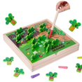 thumbnail image 1 of Juego De Gusanos De Captura De Madera Juguetes Juego De Zanahoria Vegetal Magnético 3D Juguetes Educativos Para La Primera Infancia sonducket FN006084-00, 1 of 6