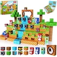 thumbnail image 1 of Minecraft Magnetic Blocks-100PCS Magnetic Building Blocks Magnet Cube Toys Stacking, Build Forest World Set, 1 of 4