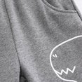 thumbnail image 6 of Boys Sweatpants Cute Sweatpants Wide Leg Sweatpants for Toddler Boys 3-7 Years Fall Winter Casual Wear Kids Grey Sweatpants Size 2-3 Years, 6 of 8