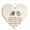 C, variant on Dalxymotic Christmas Heart Ornament, Sea Glass Heart Ornament, Friendship Heart Hanging Decor, Gift Keepsake, Christmas Tree Window Hanging Ornament for Home, Tree, Window, Mantel