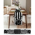 thumbnail image 6 of Table Runner 70 Inch Long - Independence Day Star Stripe FlagDecorative Table Scarf,Retro EagleDining Table Runners for Wedding Party Kitchen Dining Tables, 6 of 7