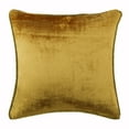 thumbnail image 4 of The HomeCentric Pillow Case Custom, Gold Decorative Pillows Cover, Solid Cushion Cover, Pack of 2, 12x12 inch (30x30 cm) Throw Pillow Cover, Velvet Square Cushion Cover, Solid Color - Gold Shimmer, 4 of 6