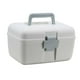 thumbnail image 2 of Caja de almacenamiento de medicamentos, botiquín de primeros auxilios portátil con asa, organizador de contenedores para Azul, 2 of 9