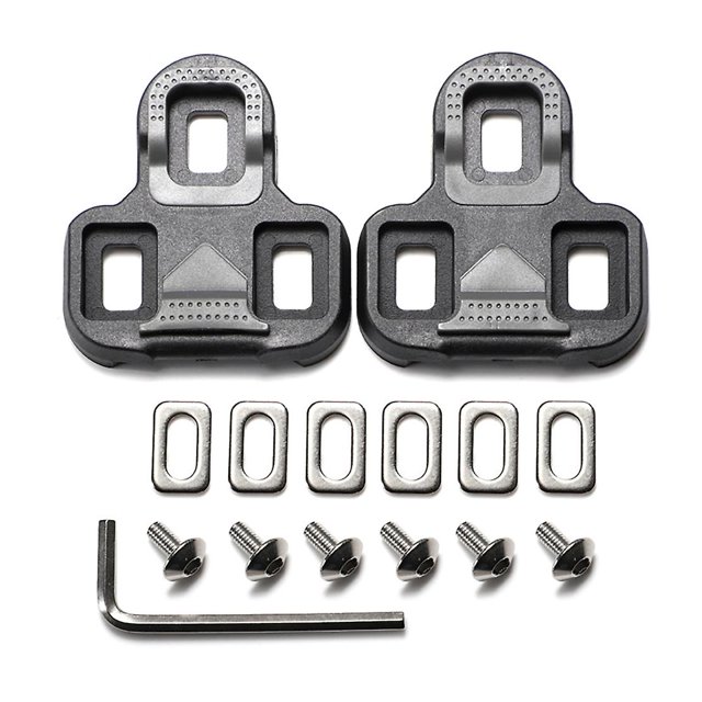 Calas de pedal de bicicleta compatibles con Shimano Cleat para sistema Spd Cleats Afortunado Sencillez
