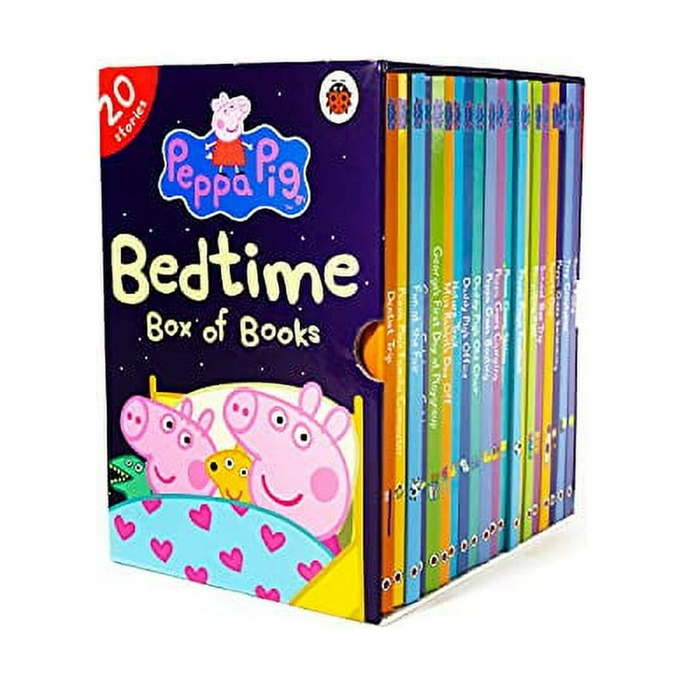 Peppa Pig Bedtime Stories By Ladybird 20 Books Collection