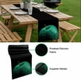 thumbnail image 5 of Green Fruit Table Runner - 36 Inch Long, Kitchen Dining Table Runner Dresser Scarves, Modern Minimalist Decor Black Background Farmhouse Decor for Coffee Tables Wedding Party Banquet, 5 of 8